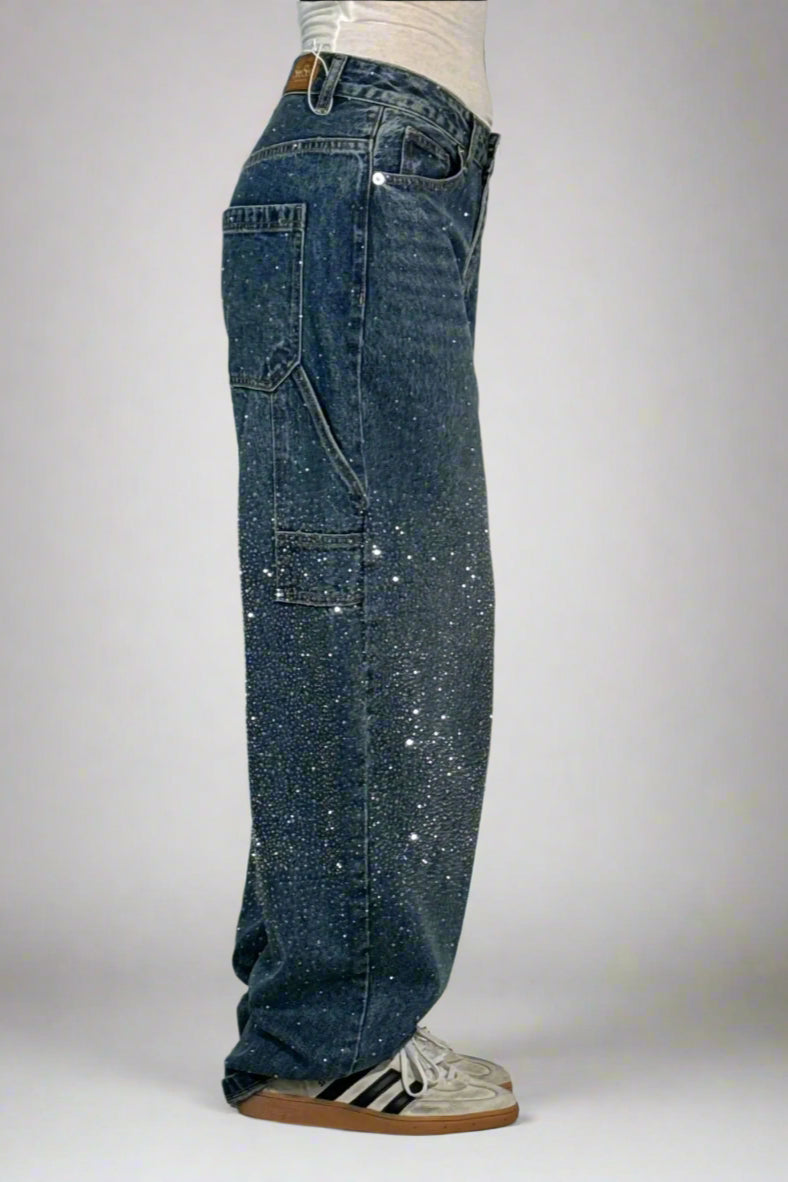 Vaqueros Carpenter Balloon Shine Denim.