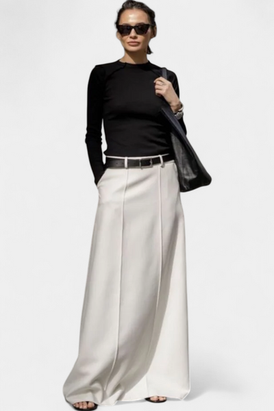 Ada Falda H-Line Lisa con Estilo Urbano Moderno.