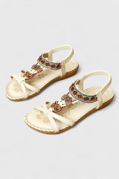 Lera Sandalias bohemias planas.