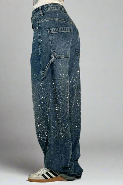 Vaqueros Carpenter Balloon Shine Denim.