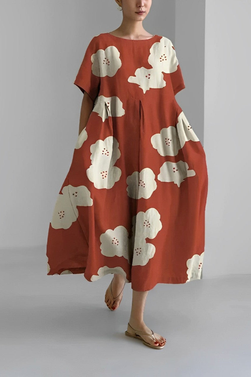 Amelia - Vestido floral bohemio.