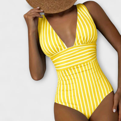 Aurora™ | Maillot de bain une pièce rayé.