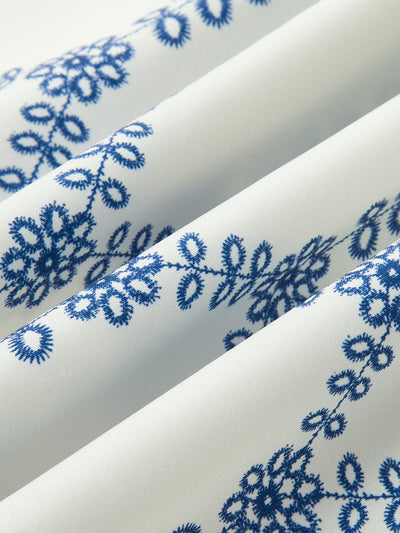 SOLÉA – Printed Tie-Back Set.