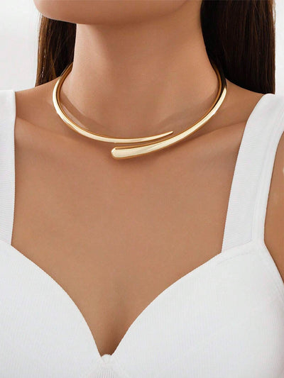 Wassertropfen Offene Choker.