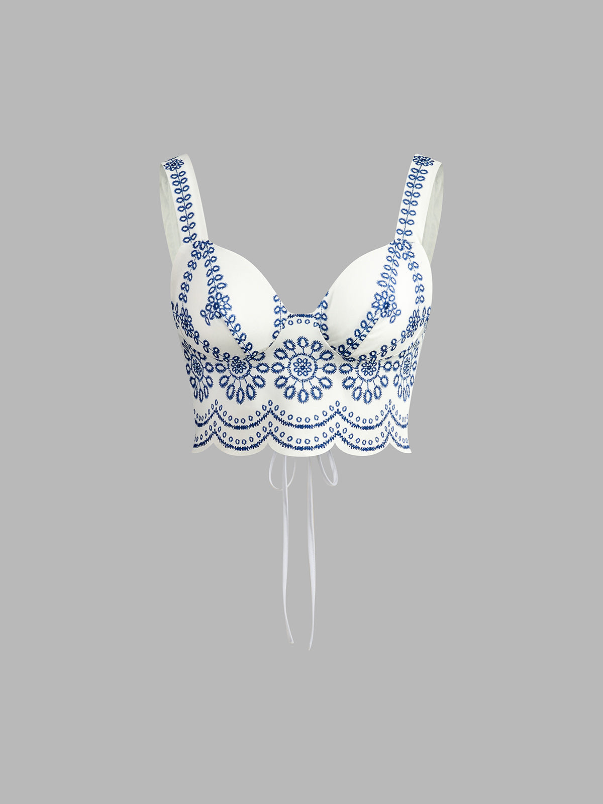 SOLÉA – Printed Tie-Back Set.