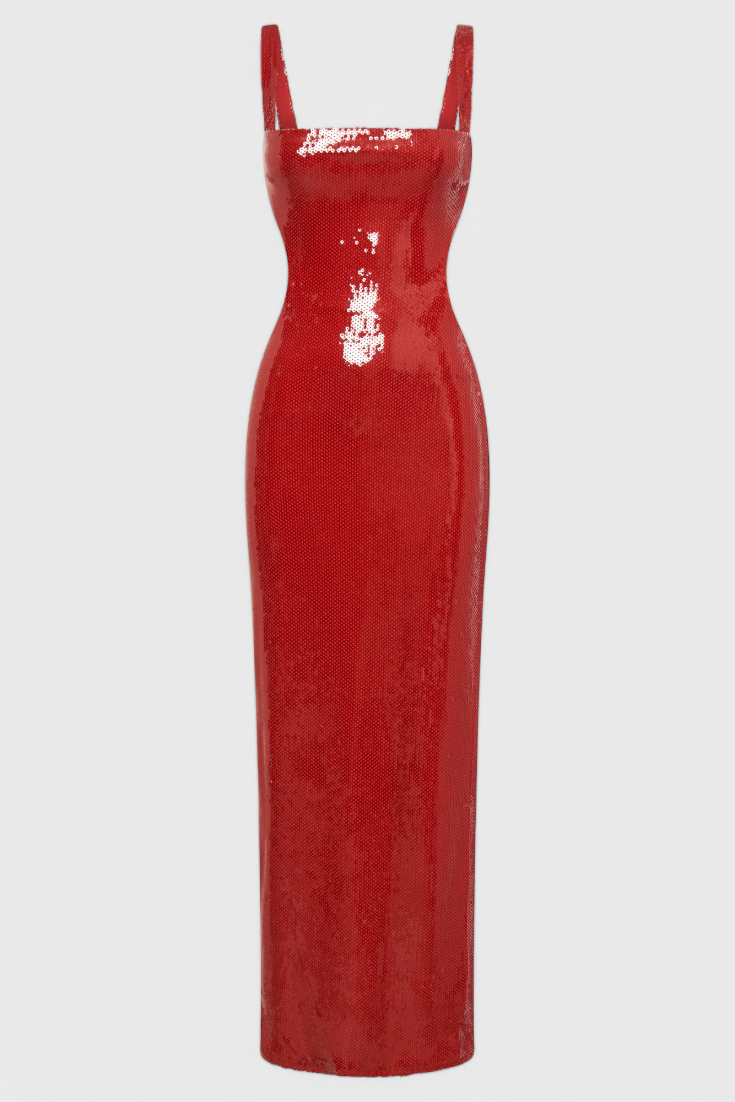 Ariana Vestido Maxi Bodycon.