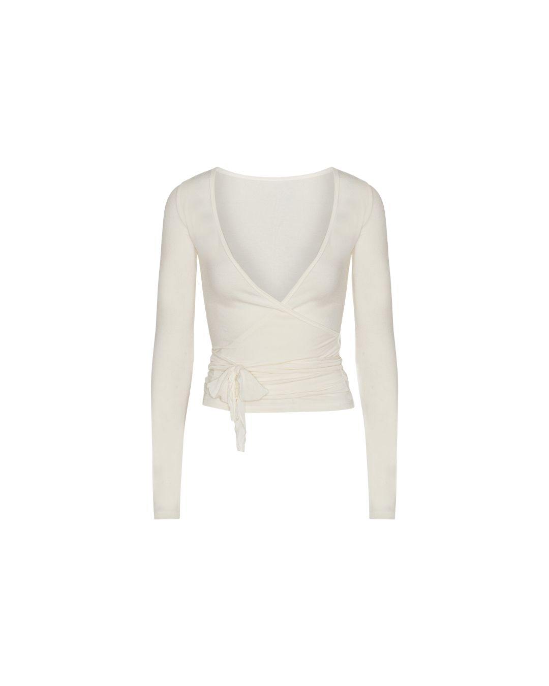 Blusa cruzada - blanca.