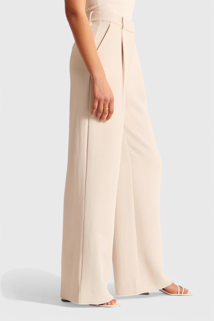 Tinashe Pantalones Tailored de Pierna Ancha.