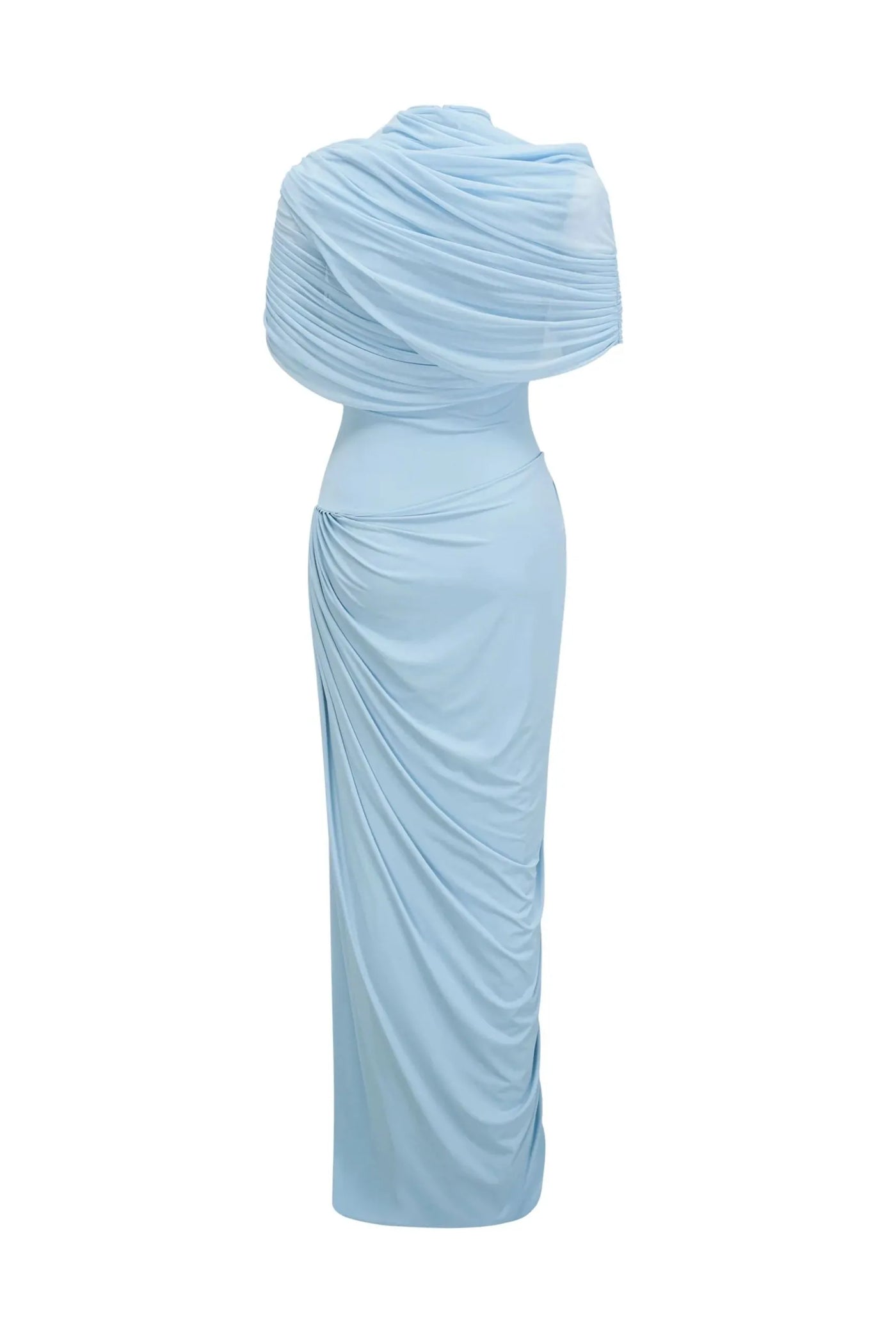 ARDEN - Vestido midi plisado.