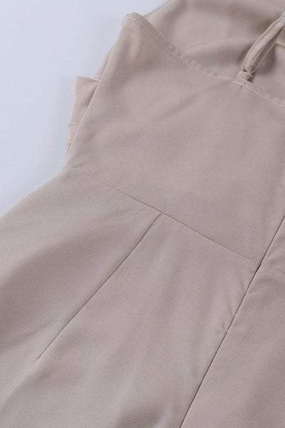 Elina Vestido Flowy V-Neck.