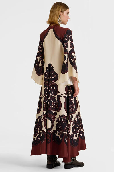 Vestido de satén Auravella.
