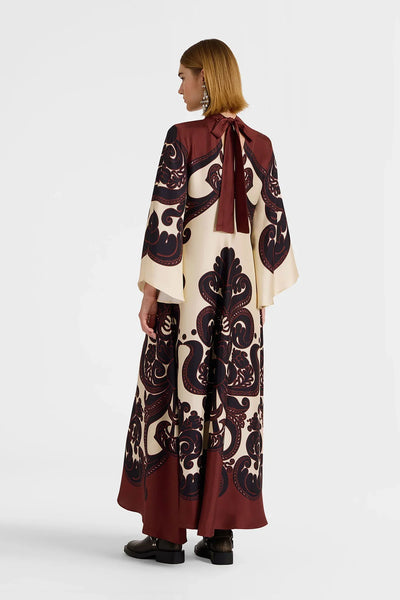 Vestido de satén Auravella.