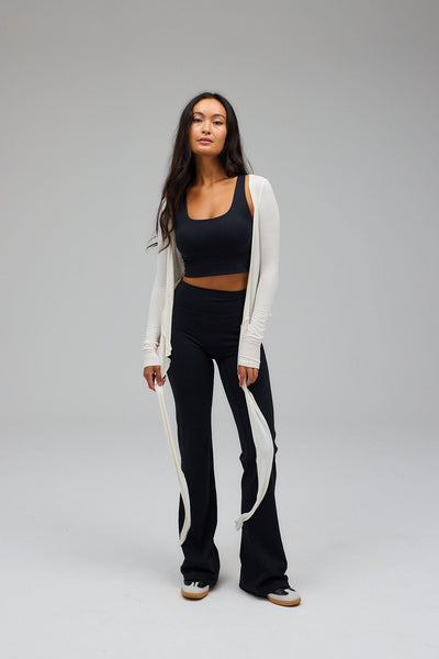 Blusa cruzada - blanca.