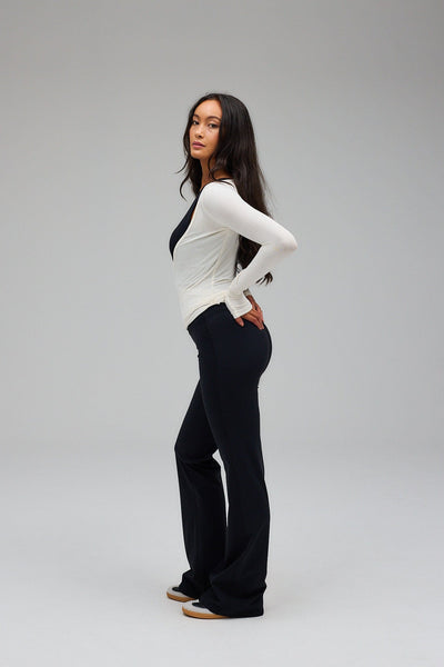 Blusa cruzada - blanca.