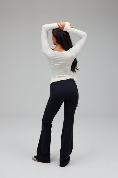 Blusa cruzada - blanca.