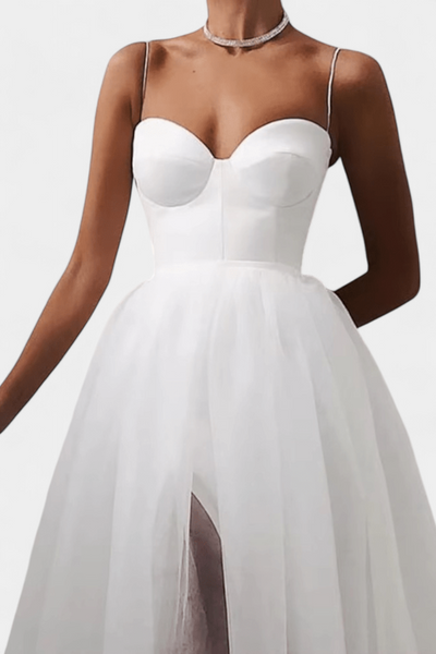 Giselle Vestido Maxi de Tul Elegante.