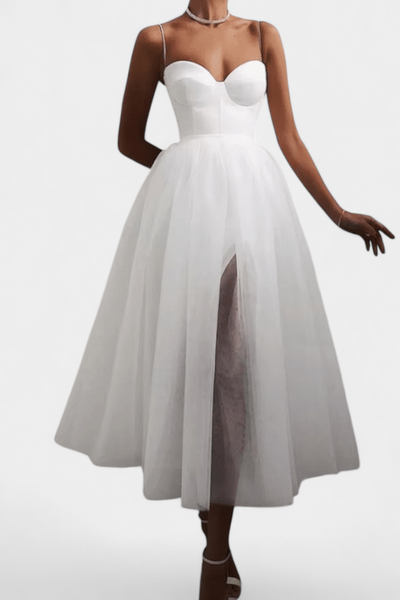 Giselle Vestido Maxi de Tul Elegante.