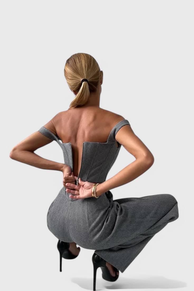 Evena Traje de Pantalón para una Elegancia Confiada.