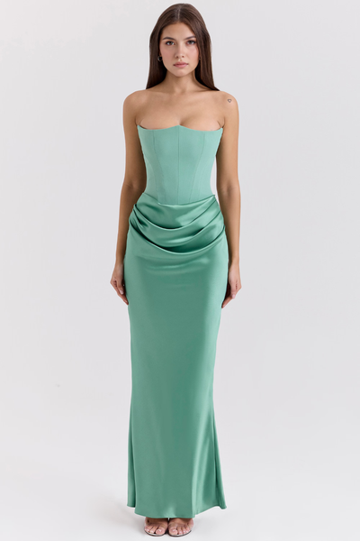 Serene - Vestido de satén.