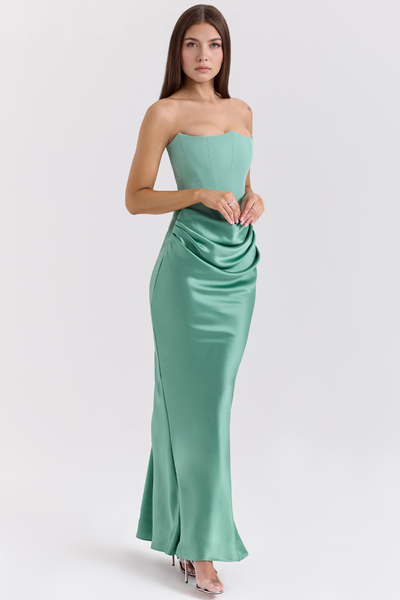 Serene - Vestido de satén.