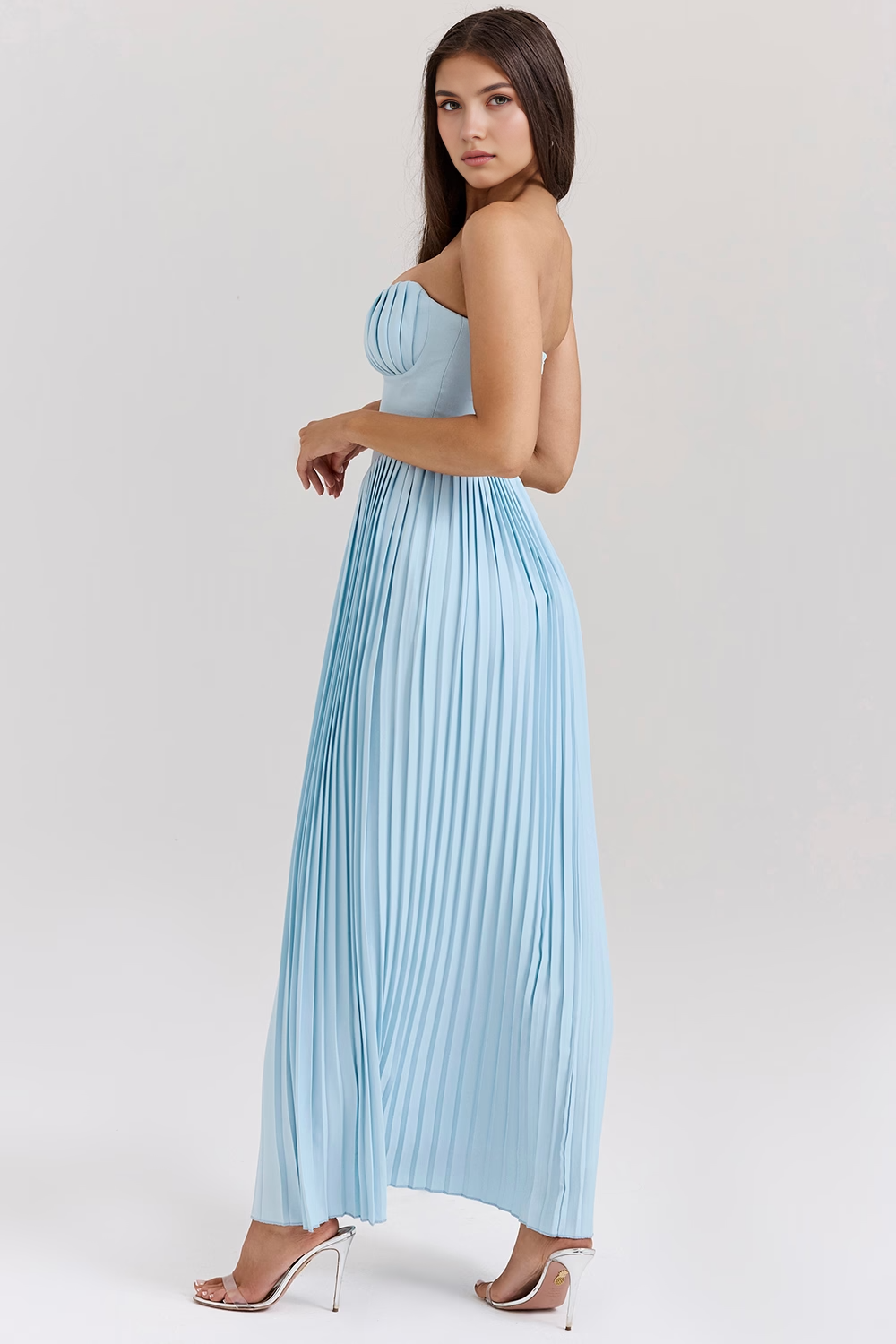 Celeste Grace - Vestido midi.
