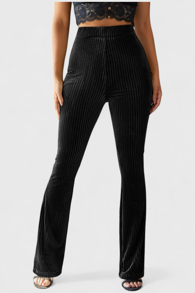 Liset Pantalones Acampanados de Pana.