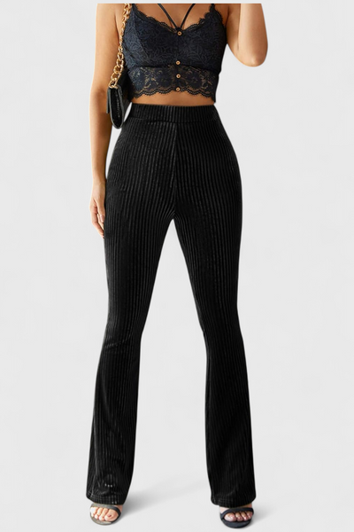 Liset Pantalones Acampanados de Pana.