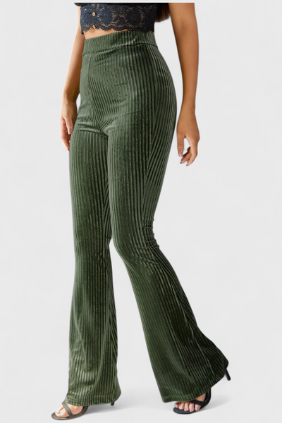Liset Pantalones Acampanados de Pana.