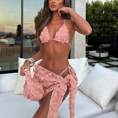 TROJDIEĽNA BIKINÍ SÚPRAVA ROSE ROSY