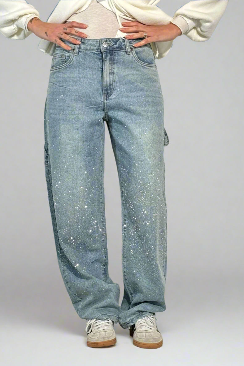 Vaqueros Carpenter Balloon Shine Denim.