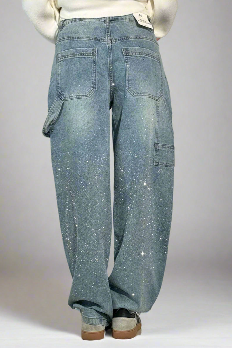 Vaqueros Carpenter Balloon Shine Denim.