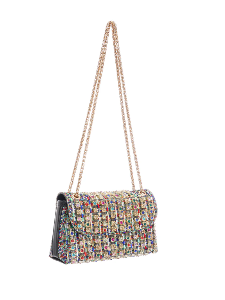 CRYSTAL LUXE MINI BAG.