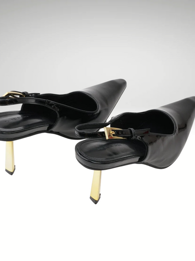 RIVIERA HEELS – BLACK & GOLD EDITION.