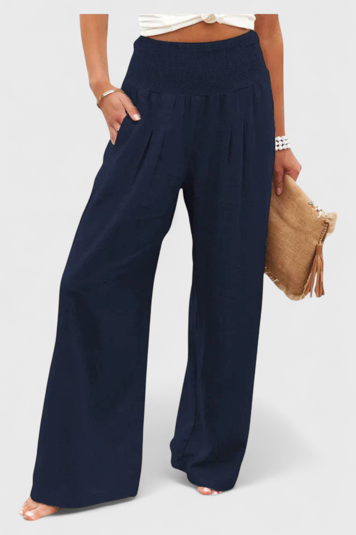Alexia Pantalón Elegante de Corte Fluido.