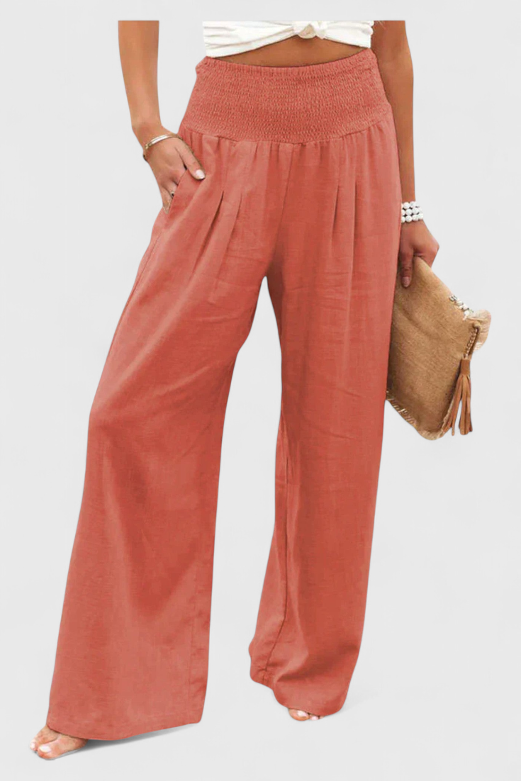 Alexia Pantalón Elegante de Corte Fluido.
