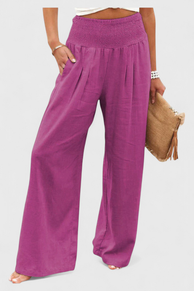 Alexia Pantalón Elegante de Corte Fluido.