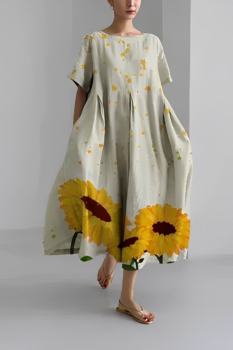Amelia - Vestido floral bohemio.