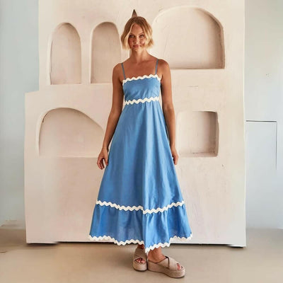 Vestido Midi Lila.