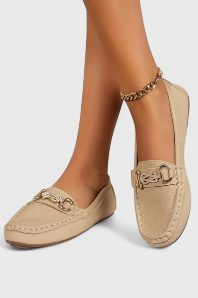 Odette Mocasines Clásicos de Cuero.