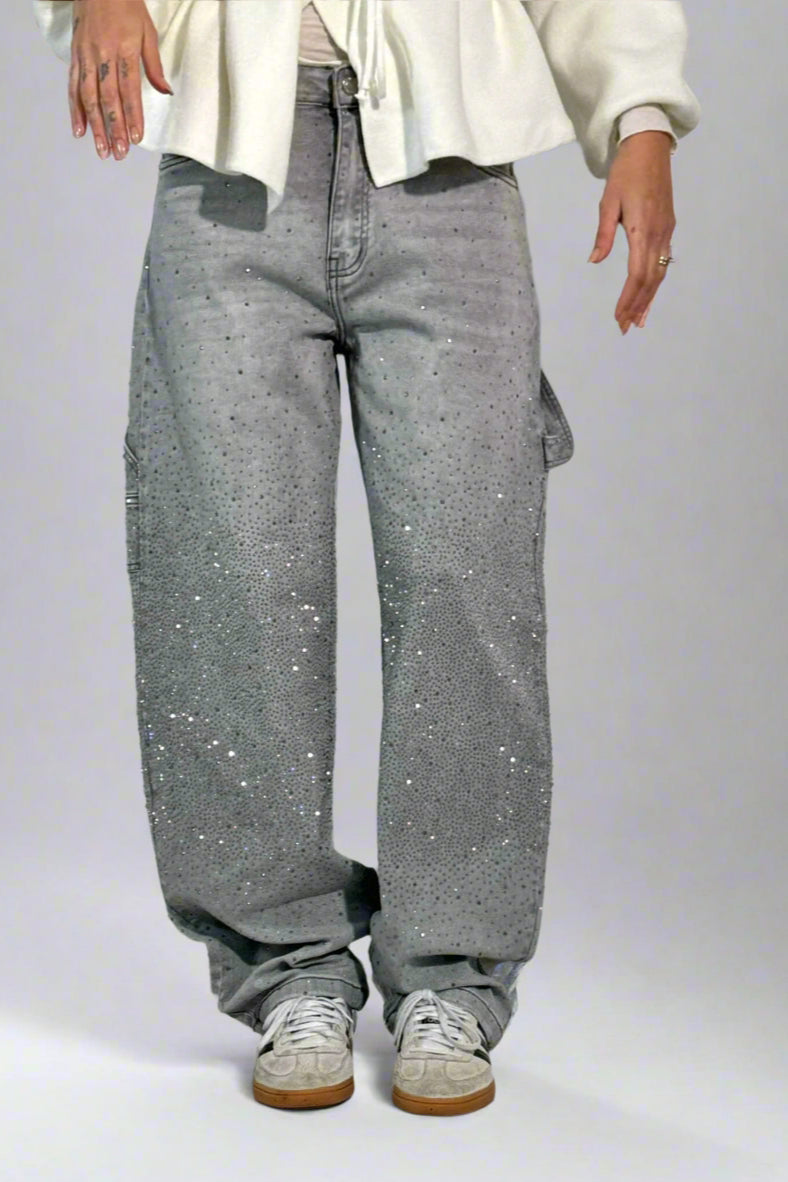Vaqueros Carpenter Balloon Shine Denim.