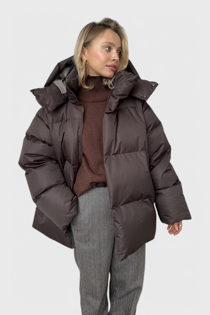Emilia Chaqueta Puffer Elegante.