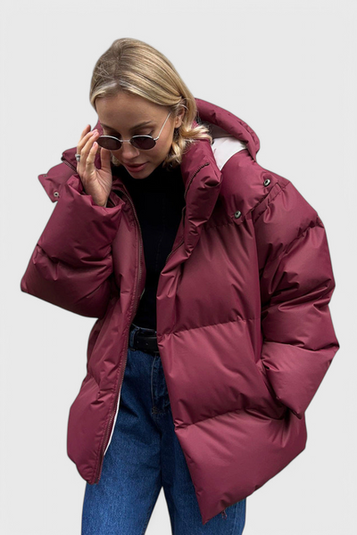 Emilia Chaqueta Puffer Elegante.