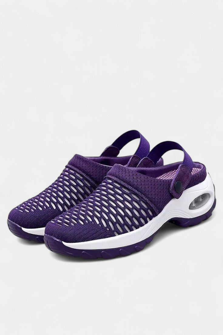 Bessie Zapatillas de Malla con Amortiguación de Aire.