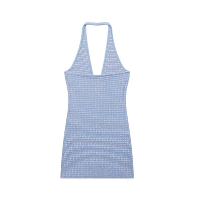Ariana – Vestido Halter Elástico.