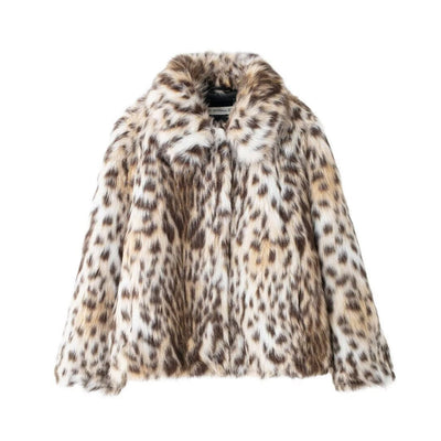 ELVORU - Leopard Classic Coat.
