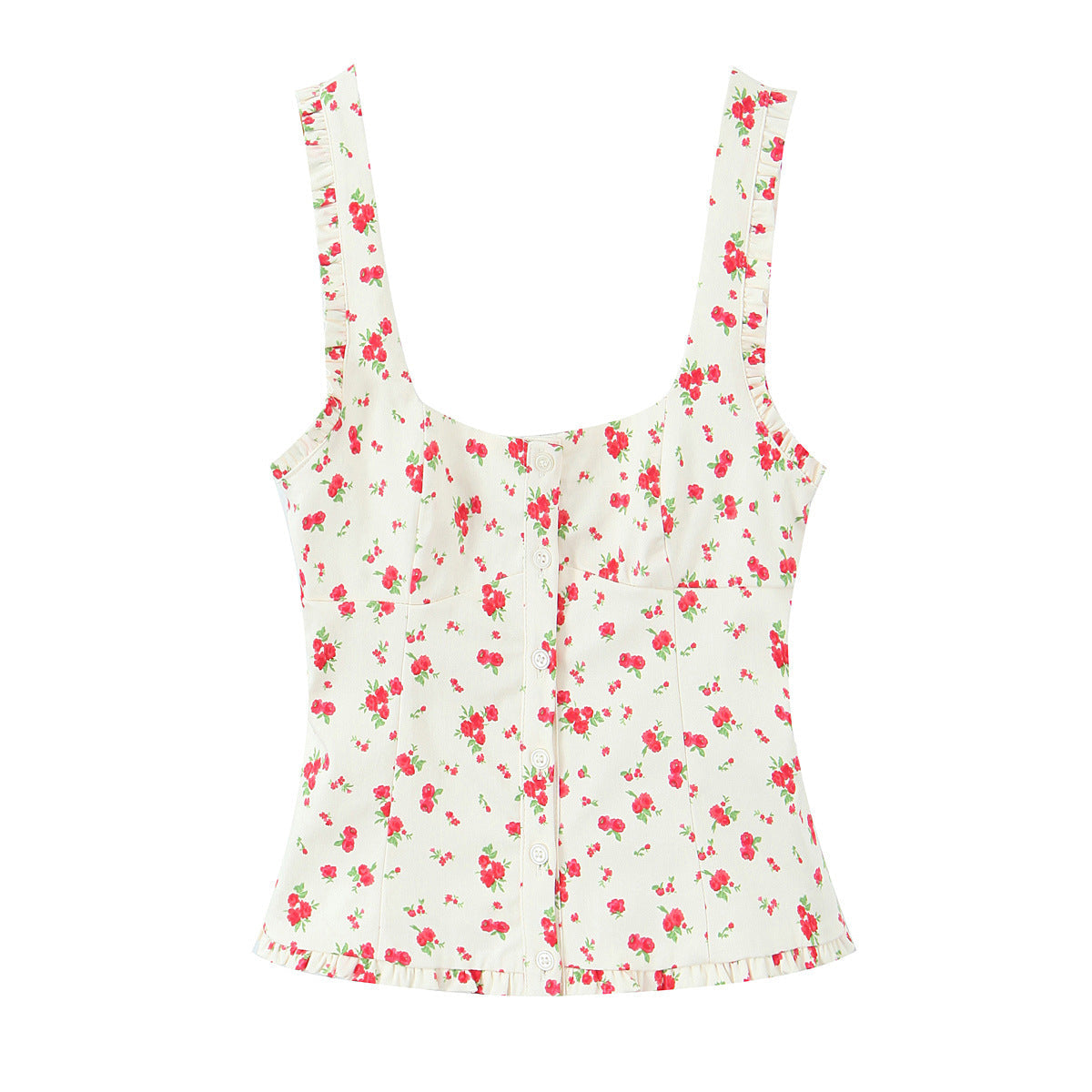 ROSALINA Floral Top.