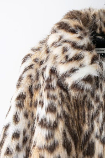 ELVORU - Leopard Classic Coat.