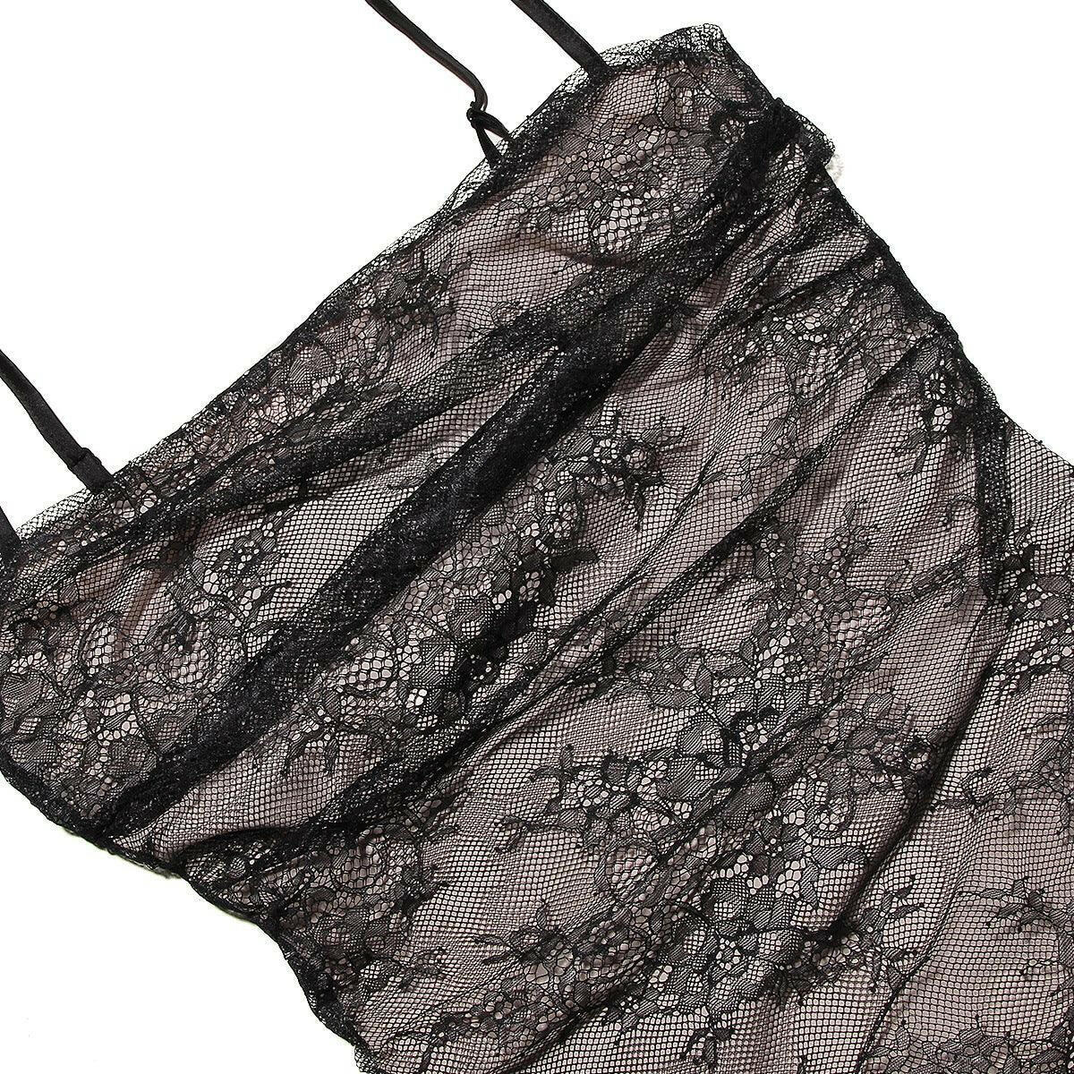 Celeste - Vestido Maxi de Encaje.
