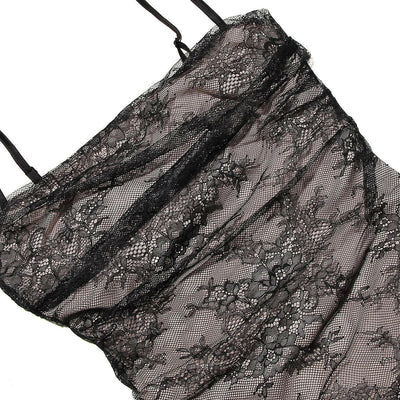 Celeste - Vestido Maxi de Encaje.