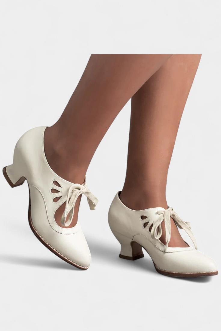 Britt Tacones Ortopédicos de Cuero.